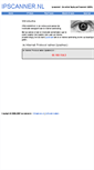 Mobile Screenshot of ipscanner.nl